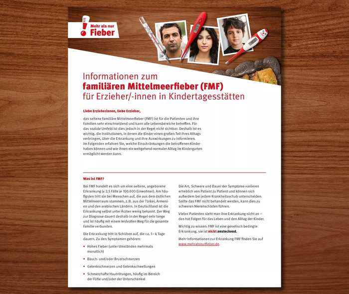 Infos für Erzieher Infos für Erzieher