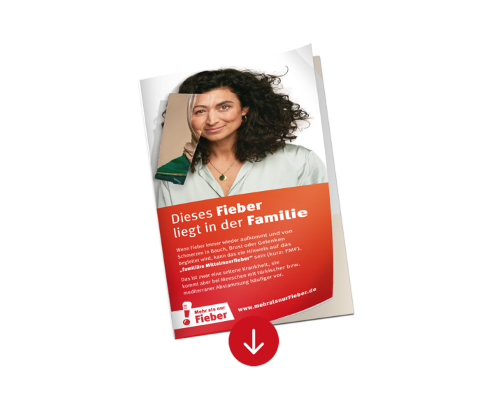 Eine Checkliste zu den Symptomen von FMF auf Deutsch