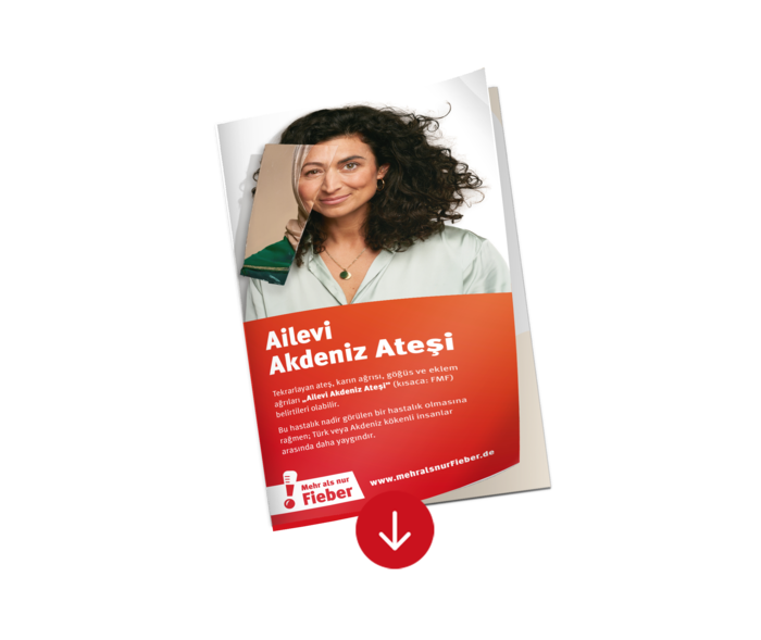 Eine Checkliste zu den Symptomen von FMF auf Türkisch